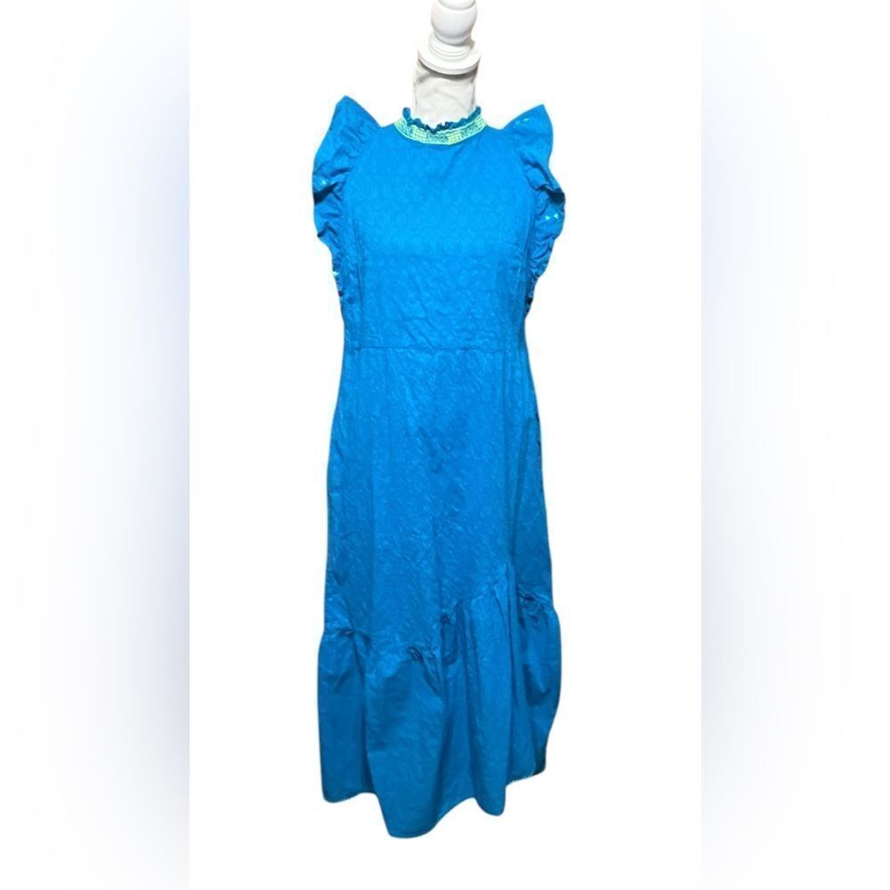 BANJANAN BULBUL EMBROIDERED DRESS SIZE‎ large no belt